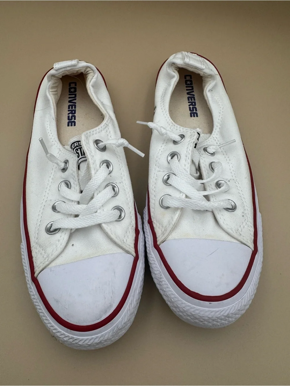 Converse Chuck Taylor All Star Shoreline Slip-On Sneaker White Women’s Size 8 - Picture 1 of 7